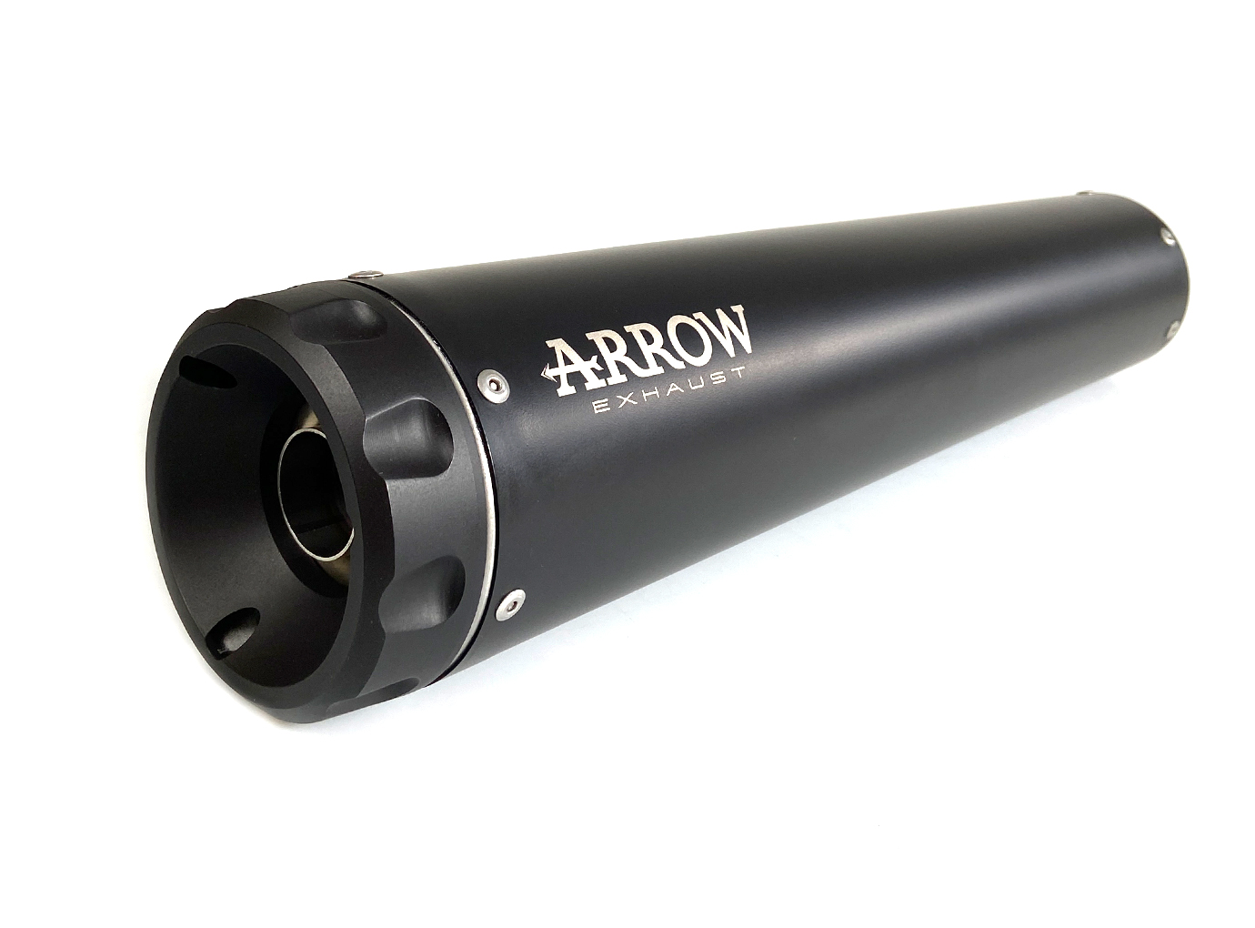 ARROW DARK REBEL Exhaust for Kawasaki Vulcan S 650 2017-2020, Black Stainless Steel (Only with ARROW Header)