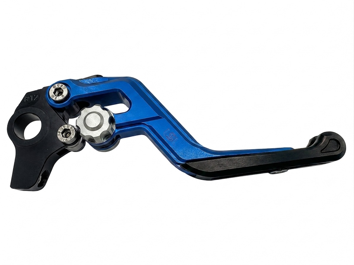 LSL ERGONIA Brake Lever R22 Blue/Silver/Black
