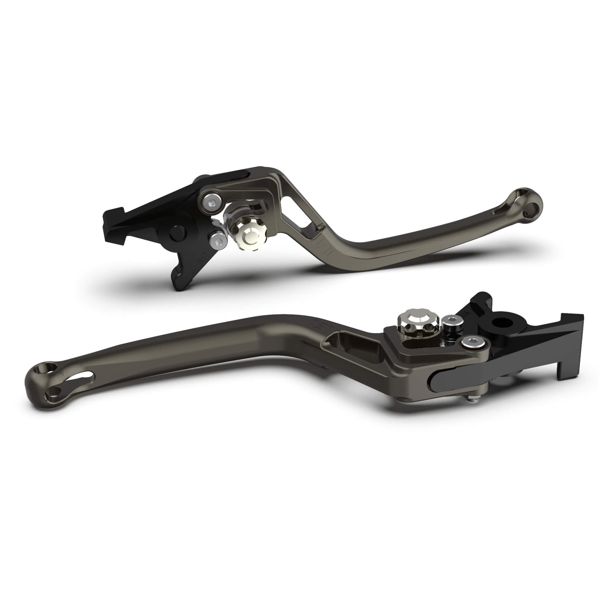 LSL clutch lever BOW L36, anthracite/silver