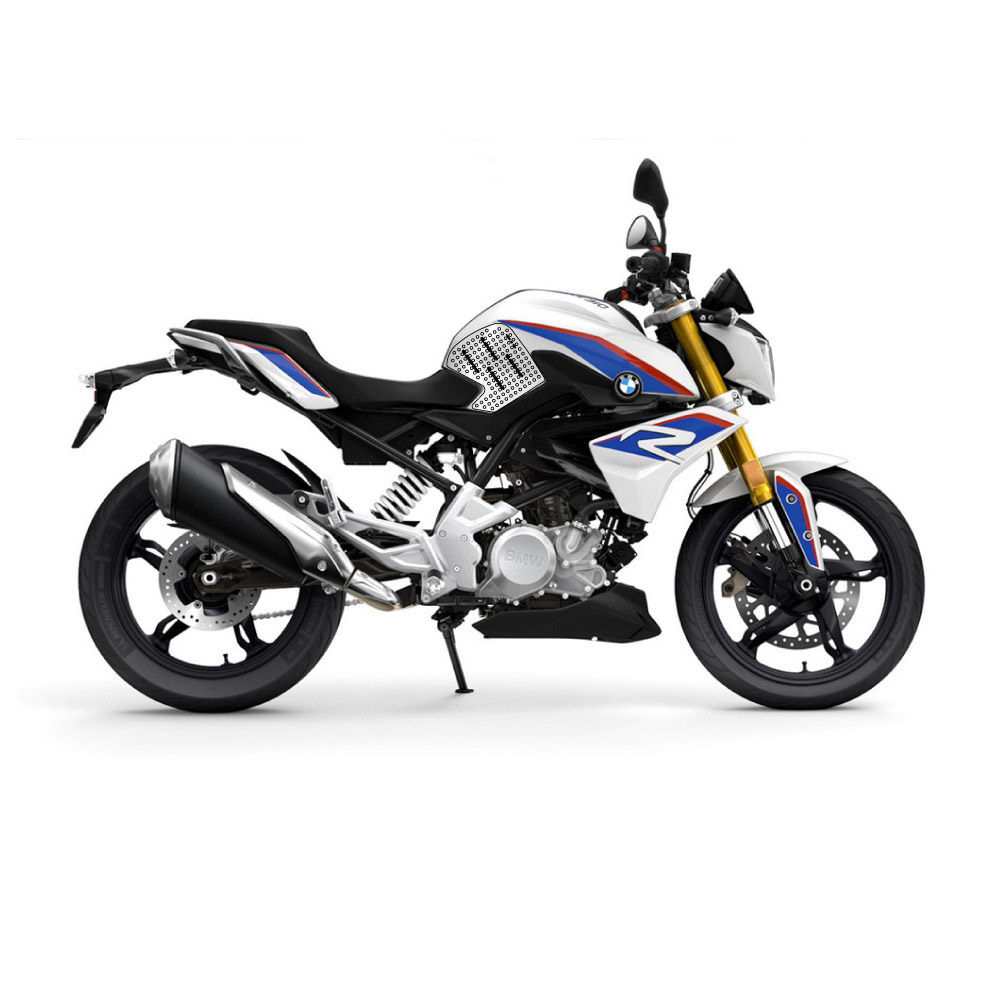 Stompgrip Traction Pads black, for BMW G310R, 2016-2019