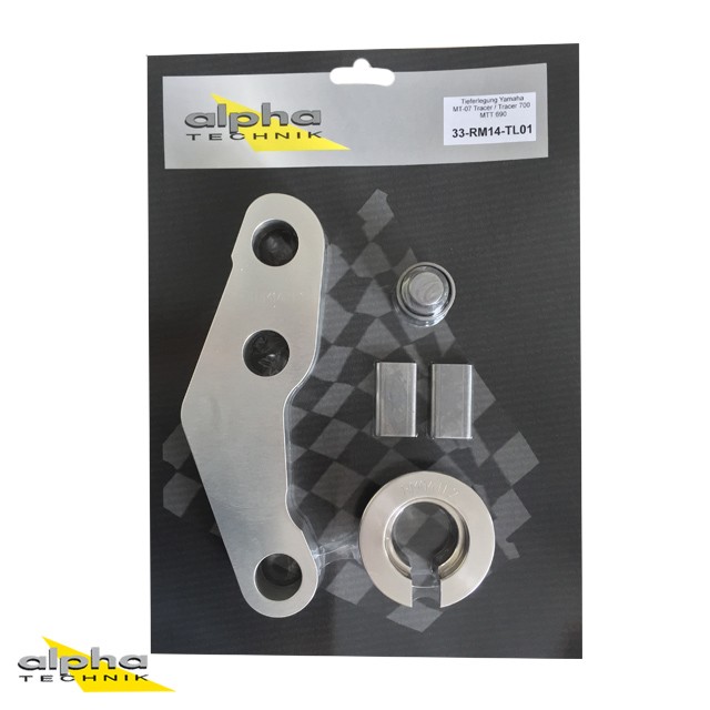 alpha Technik Lowering Kit 40mm Yamaha MT07, Tracer700.MTT690; Type RM14/RM15; Model Year 2016-
