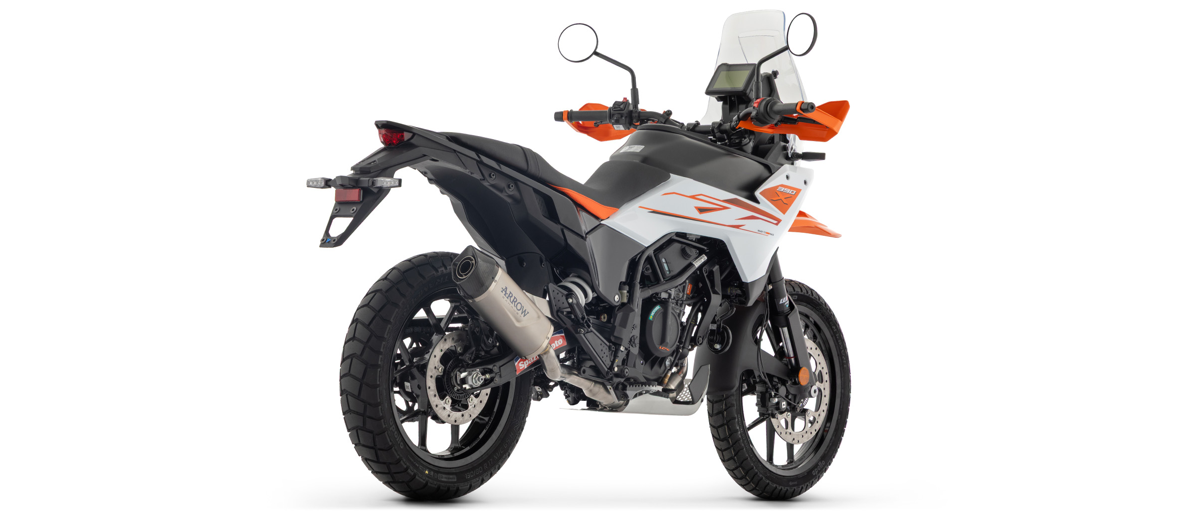 ARROW INDY RACE EVO Titanium Exhaust for KTM 390 Adventure R, X, 2025-
