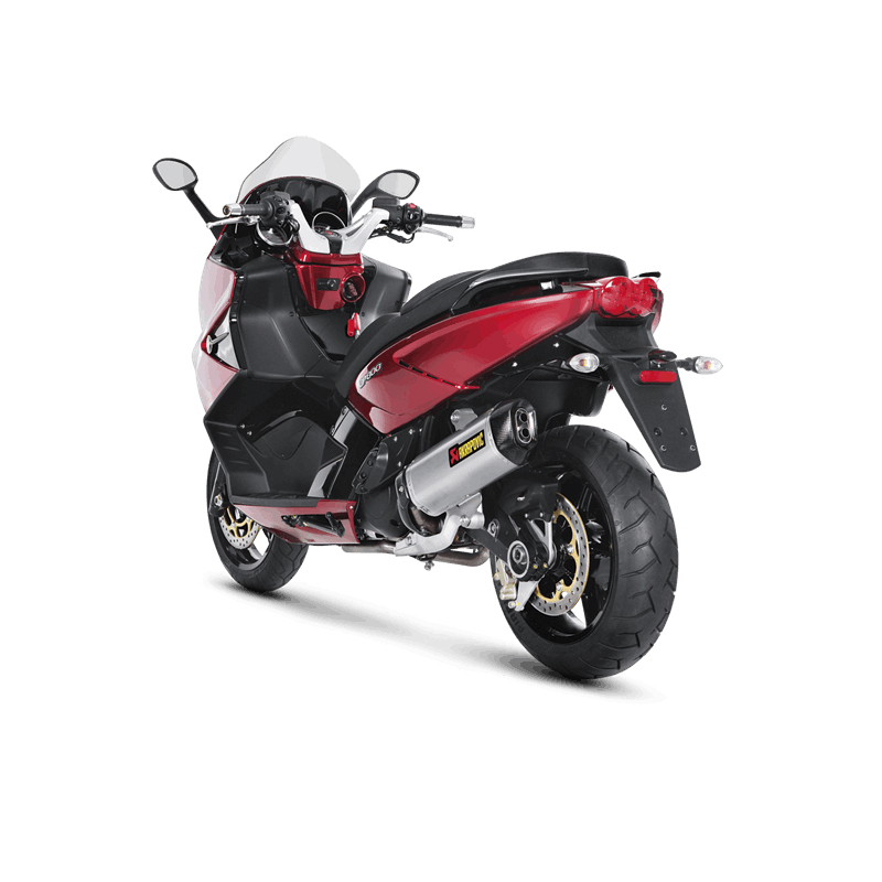 Akrapovic Slip-On Line (SS) silencer for Aprilia SRV 850 year 2012-2016 and Gilera GP 800 year 2008-2015