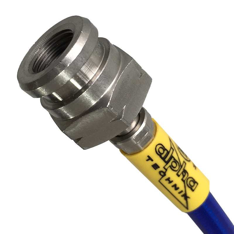 Custom-made HEL Braided Brake/Clutch Hose, 1-piece