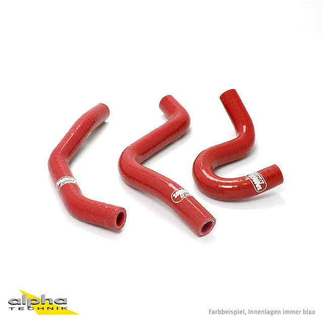 SAMCO SPORT Red Silicone Hose Kit for Honda CR80R Model Year 1998-2012