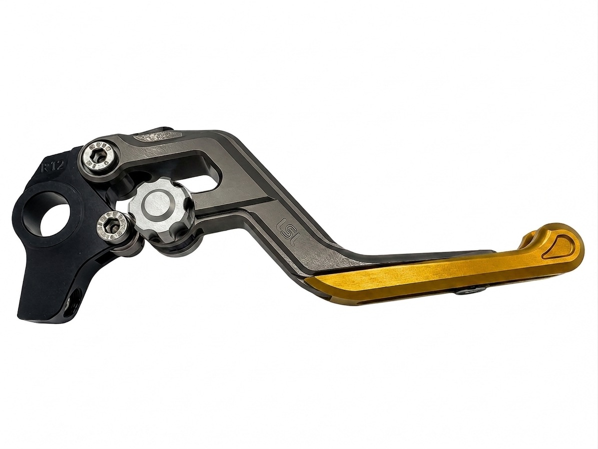 LSL ERGONIA Brake Lever R17 Anthracite/Silver/Gold