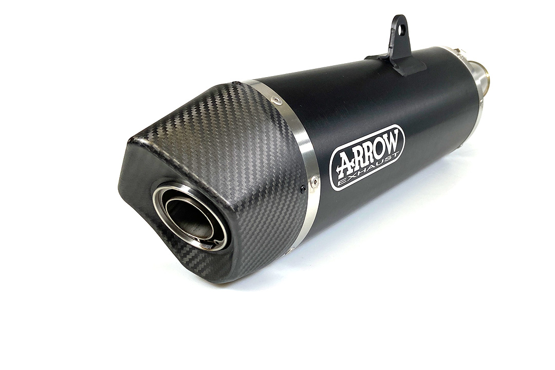 ARROW RACE TECH Exhaust for BMW R1200RT 2014-16 in Black Aluminium