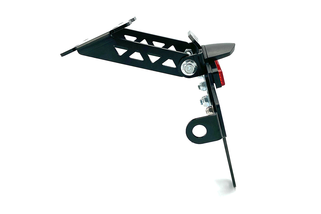 alpha Technik Number Plate Holder for Yamaha YZF-R1, Type RN12 / RN19, Model Year 2004 - 2008