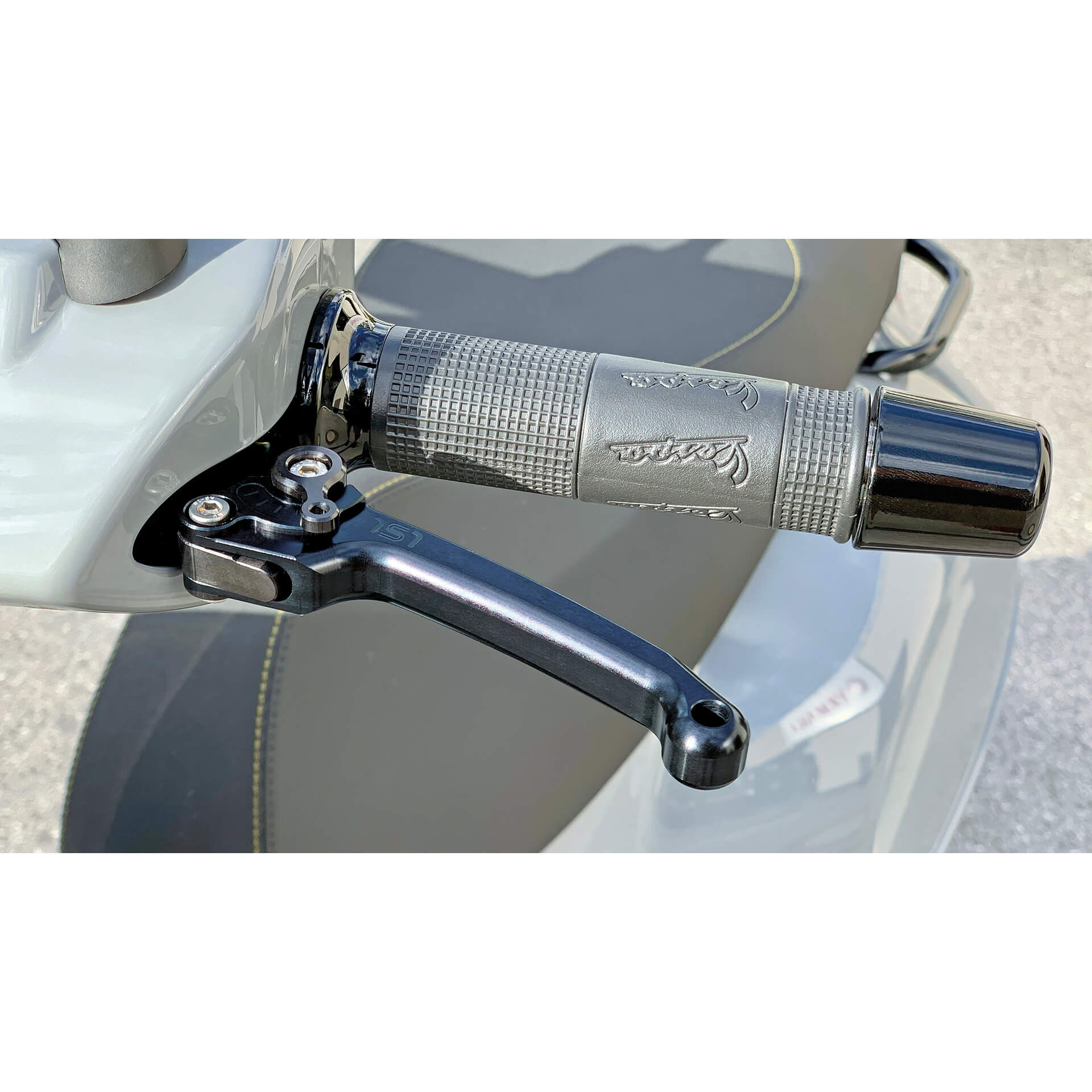 LSL Lever set VESPA GTS 08-, black