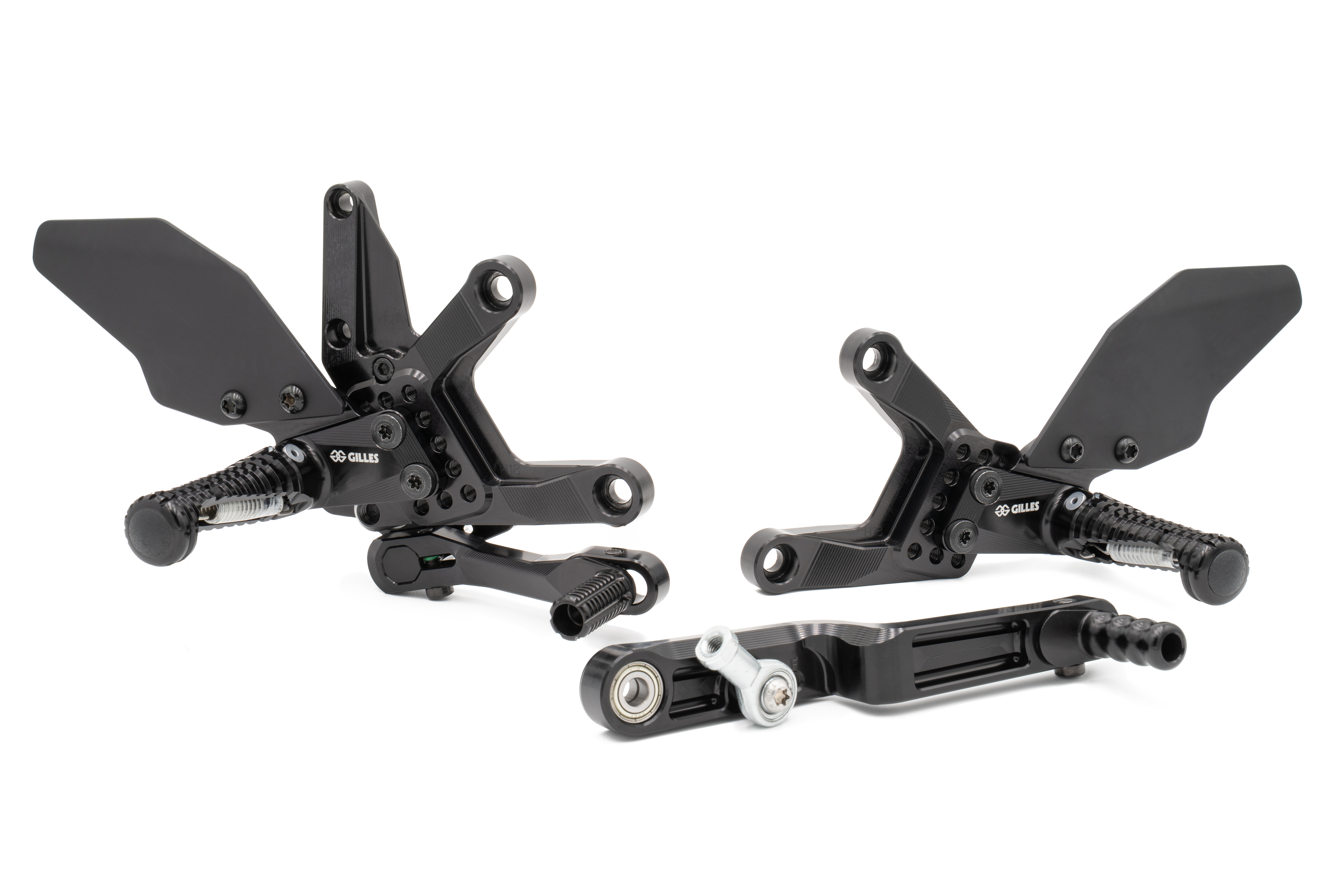 GILLES AS31GT3 footrest system black for Honda CB 1000 Hornet, 2025-