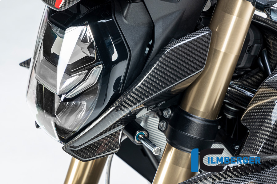 Ilmberger Carbon Side Cover on the head light left side L/S, glossy, BMW S1000R 2020-, M1000R 2023-