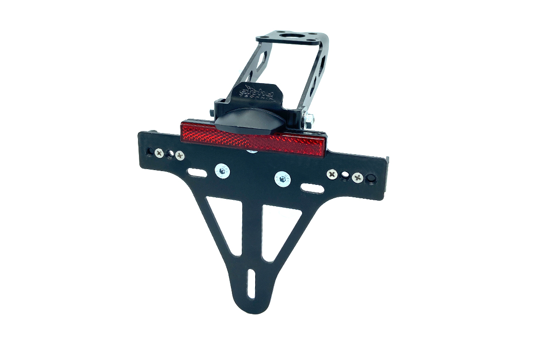 alpha Technik Licence Plate Holder for Kawasaki Ninja ZX4-R / ZX-4RR, model year 2024-