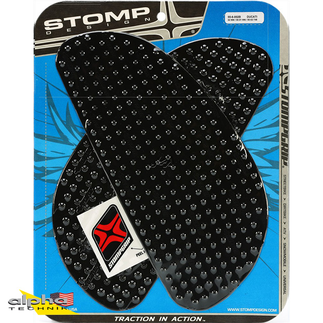Stompgrip black, Volcano, for Ducati 748/ 996/ 998