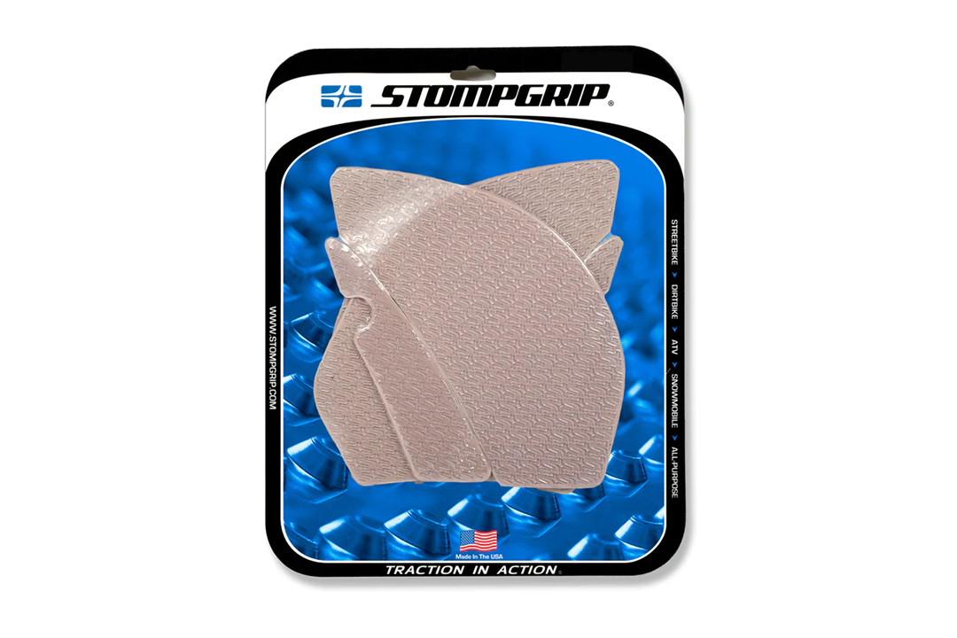 Stompgrip clear, Icon, for Kawasaki ZX10R Ninja, 2008-2010