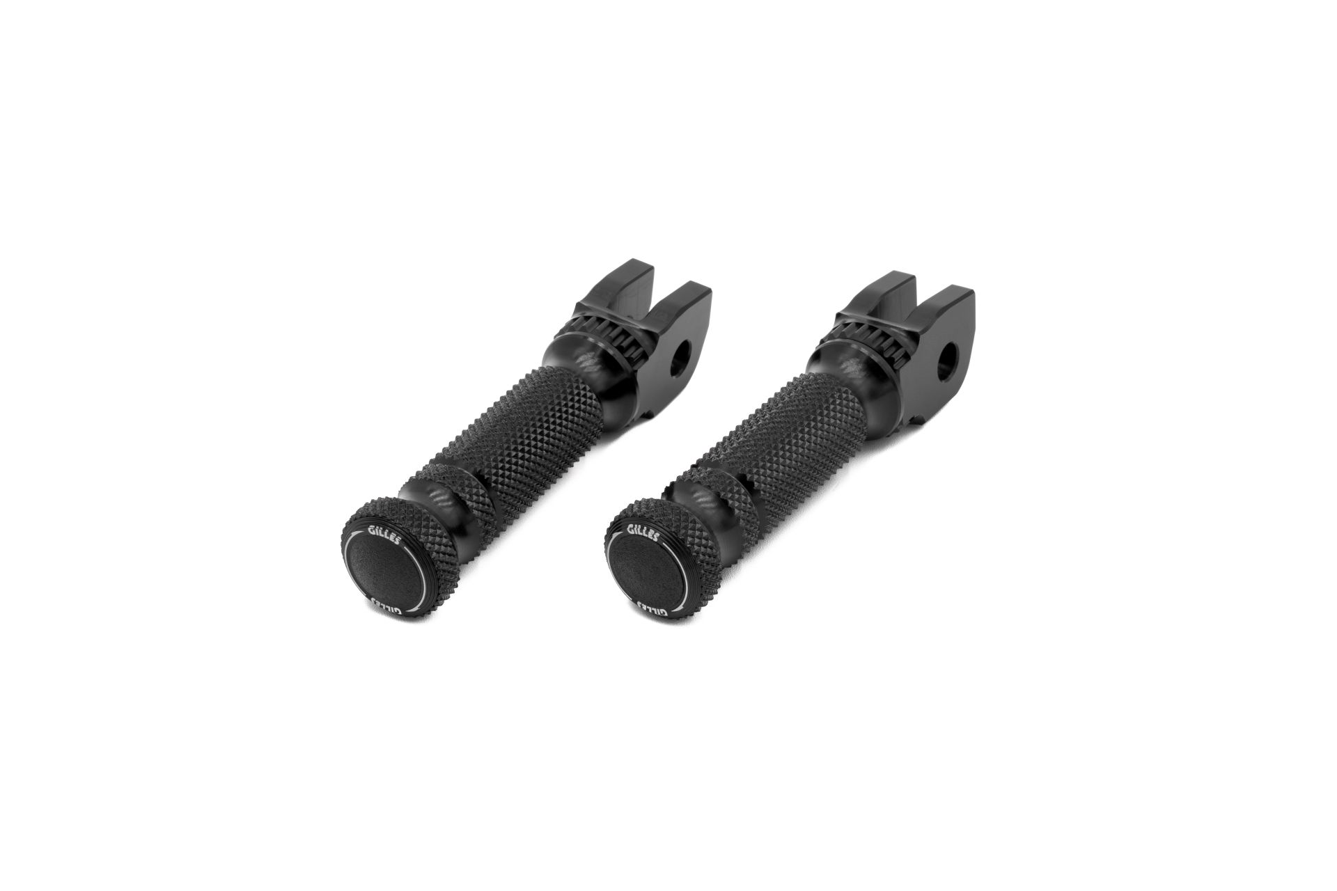 Gilles Replacement Footrest Kit Sport, Pillion, Black for various Suzuki Models