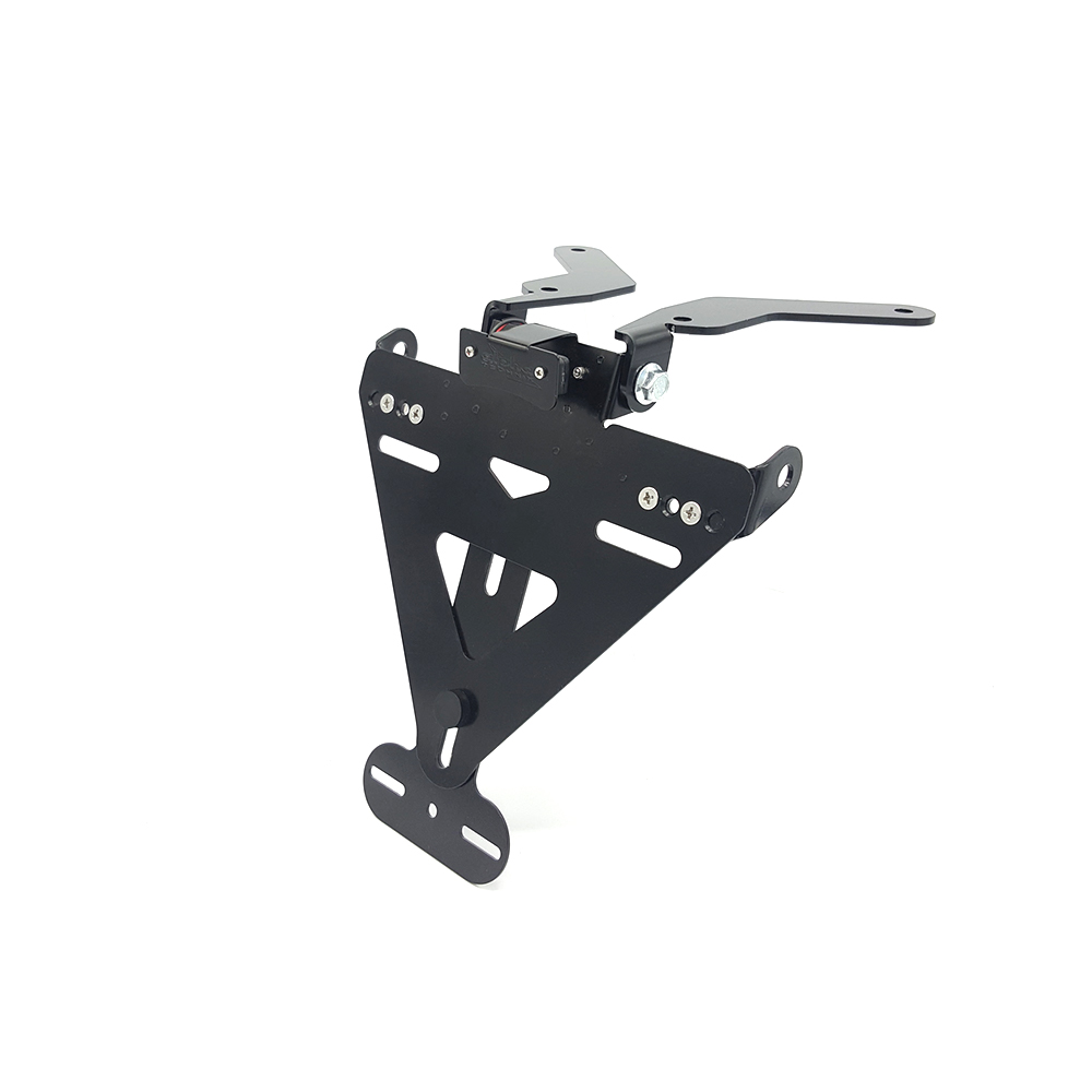 alpha Technik Licence Plate Holder for Kawasaki Z750, Z1000, ZR750L, ZRT0; Type ZR750L; Model Year 2007-