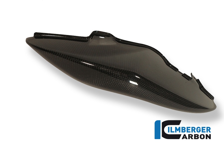 Seitendeckel unterm Sitz links, Carbon