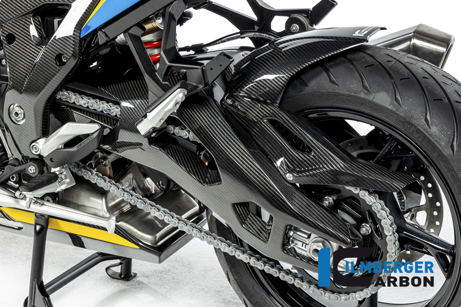 Ilmberger Carbon Swingarm Cover left side L/S, glossy, BMW S1000XR 2020- M1000XR 2024-