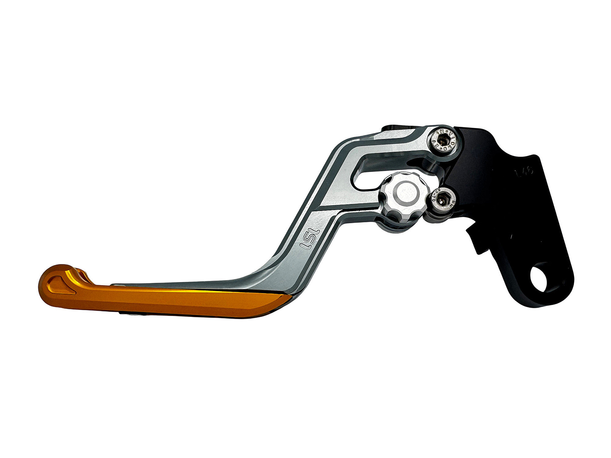 LSL ERGONIA clutch lever L46R Anthracite/Silver/Gold