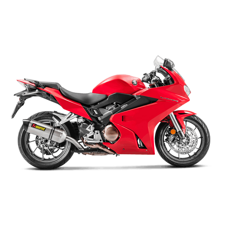 Akrapovic Slip-On Line (Titanium) Exhaust for Honda VFR800F / VFR800X Crossrunner Model Year 2017-2020