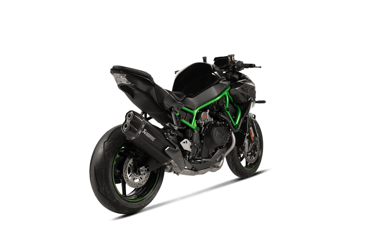 Akrapovic Slip-On Line (Titanium) Exhaust for Kawasaki Z H2, 2020-2025