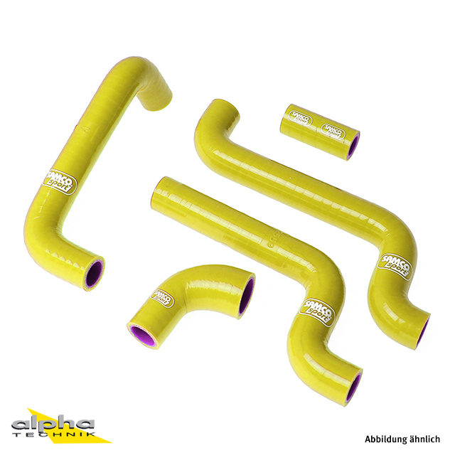 SAMCO SPORT Silicone Hose Kit Yellow for Aprilia RS125 Model Year 1999-2012