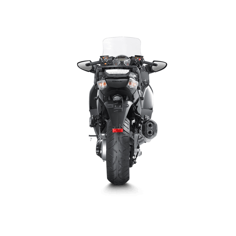 Akrapovic Slip-On Line (Titanium) silencer for Kawasaki 1400 GTR year 2008-2017