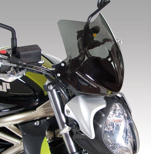 Barracuda Aerosport Plexiglas Windscreen for Suzuki SFV650 Gladius 2009-2015