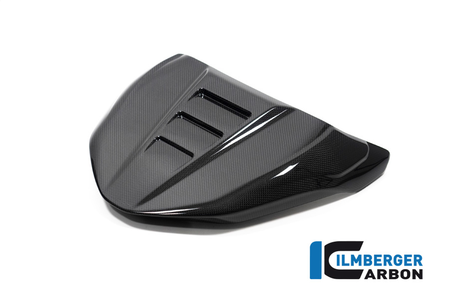 Ilmberger Carbon Passenger Seat Cover, Glossy, Ducati Diavel V4, 2023-