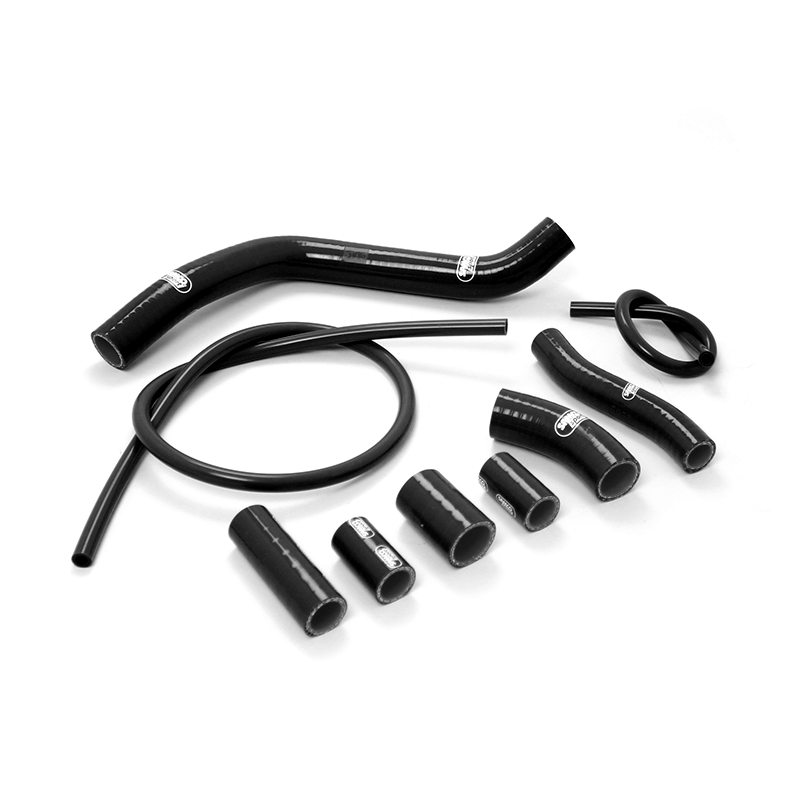 SAMCO SPORT Black Silicone Hose Kit for KTM 950 Super Enduro R 950 Supermoto Model Year 2006-2011