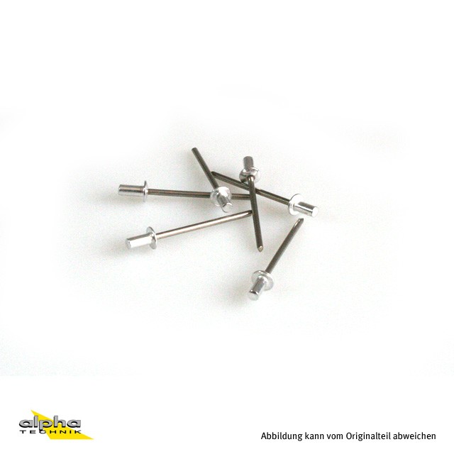 ARROW rive, Aluminium, dia=3.2 mm, length 8.9 mm