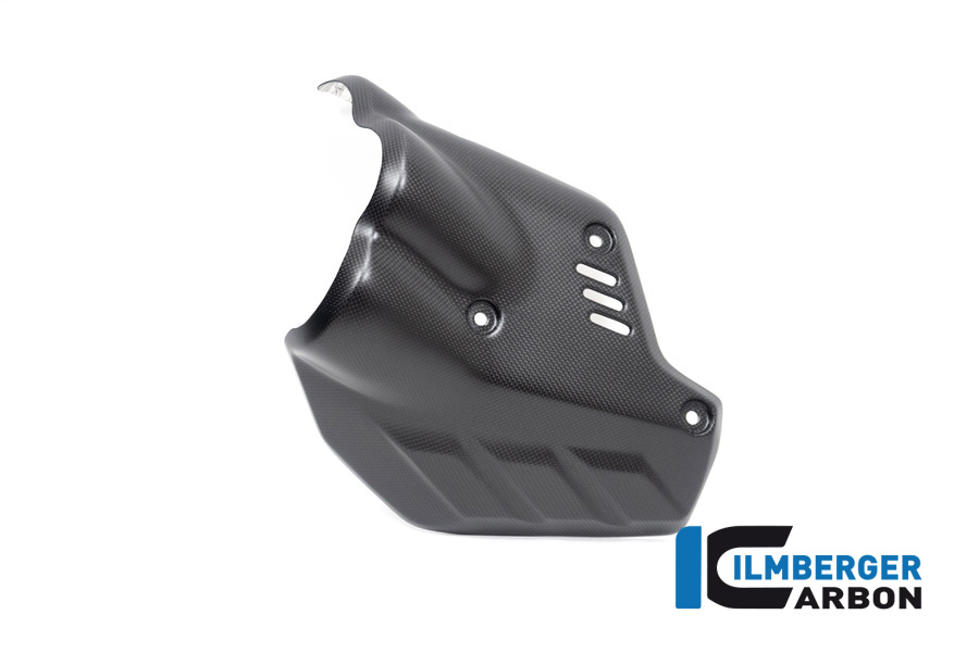 Ilmberger Carbon Silencer Exhaust Heat Shield, Matte, Ducati Diavel V4, 2023-