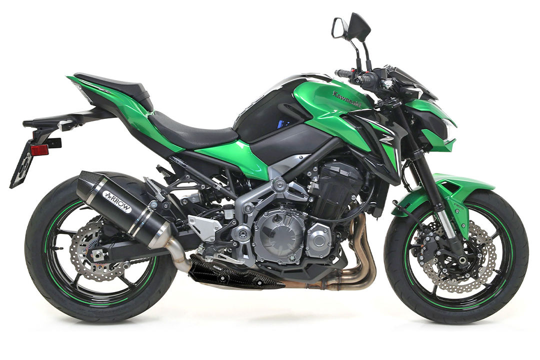 ARROW RACE TECH Exhaust for Kawasaki Z900 2017- made of aluminium, black