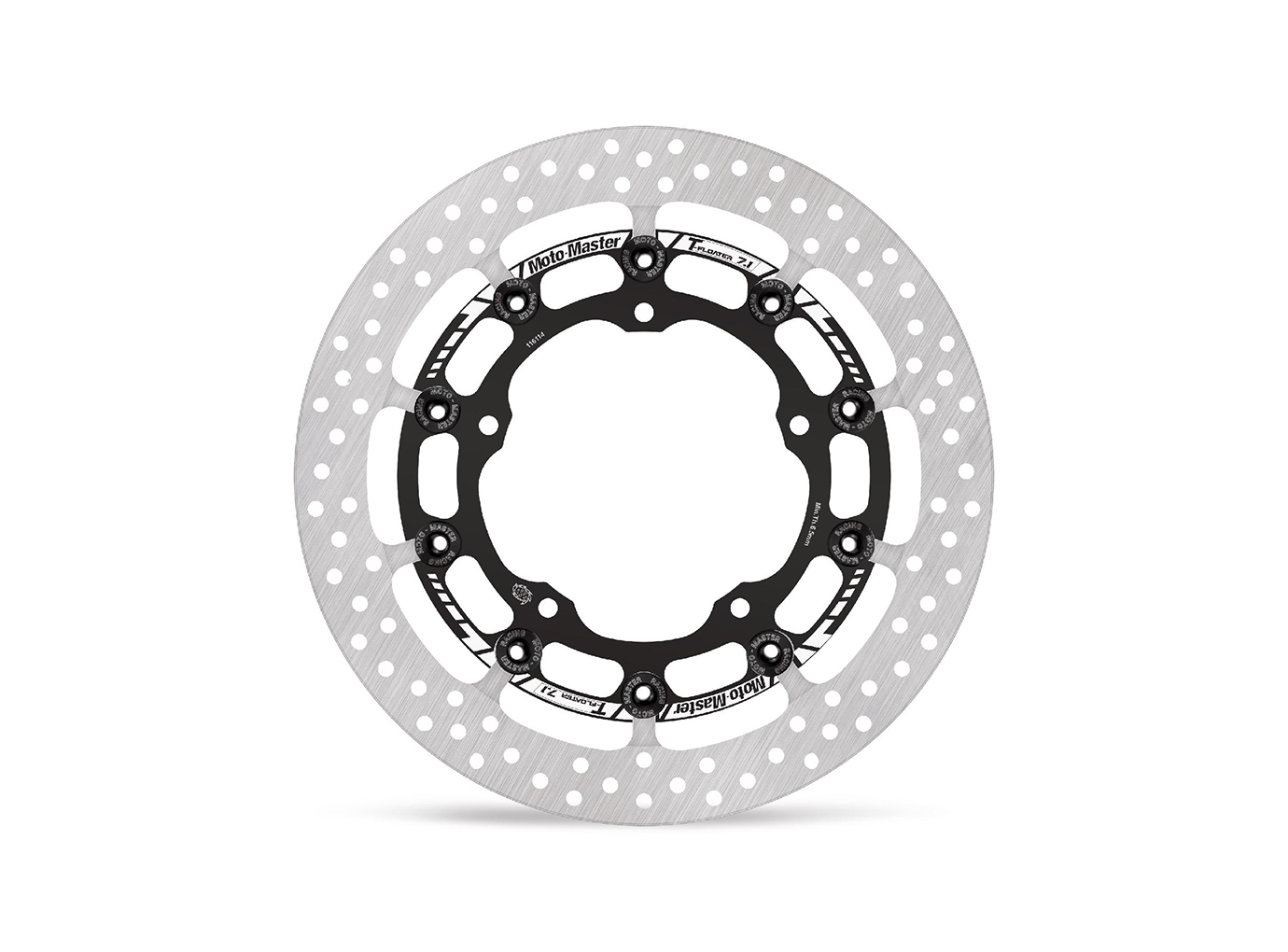 MOTO MASTER brake disc rotationally symmetrical front, T-Floater for Yamaha YZF-R1 / M model year 2015-2019