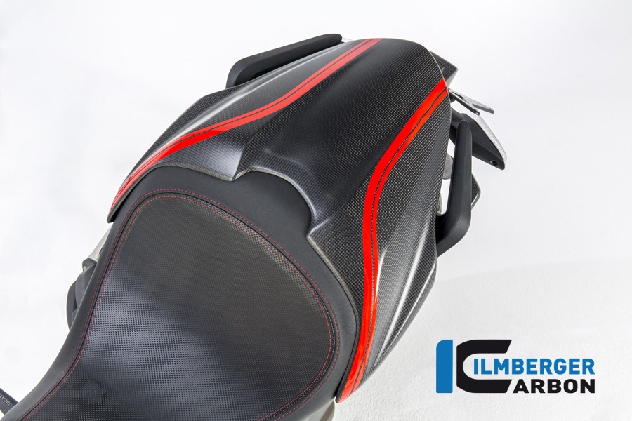Ilmberger Carbon Pillion Seat Cover matt