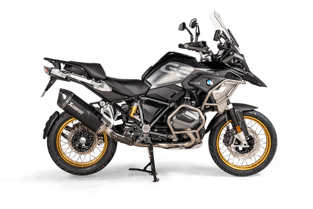 Akrapovic upper crash bar set (titanium)