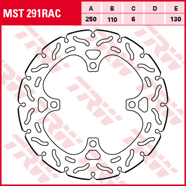 TRW brake disc Sport Fixed MST291RAC