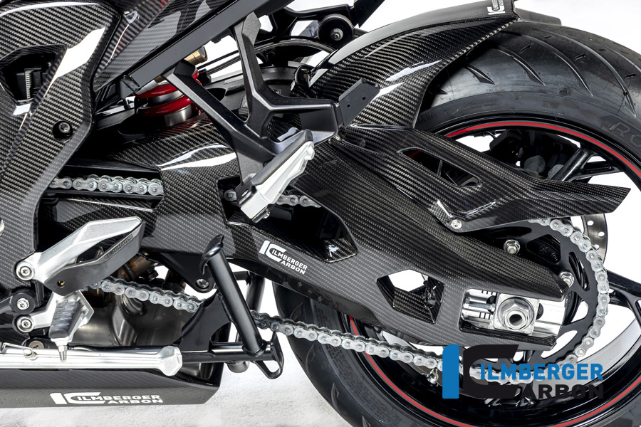 Ilmberger Carbon Swingarm Cover left side L/S, glossy, BMW S1000XR 2020- M1000XR 2024-