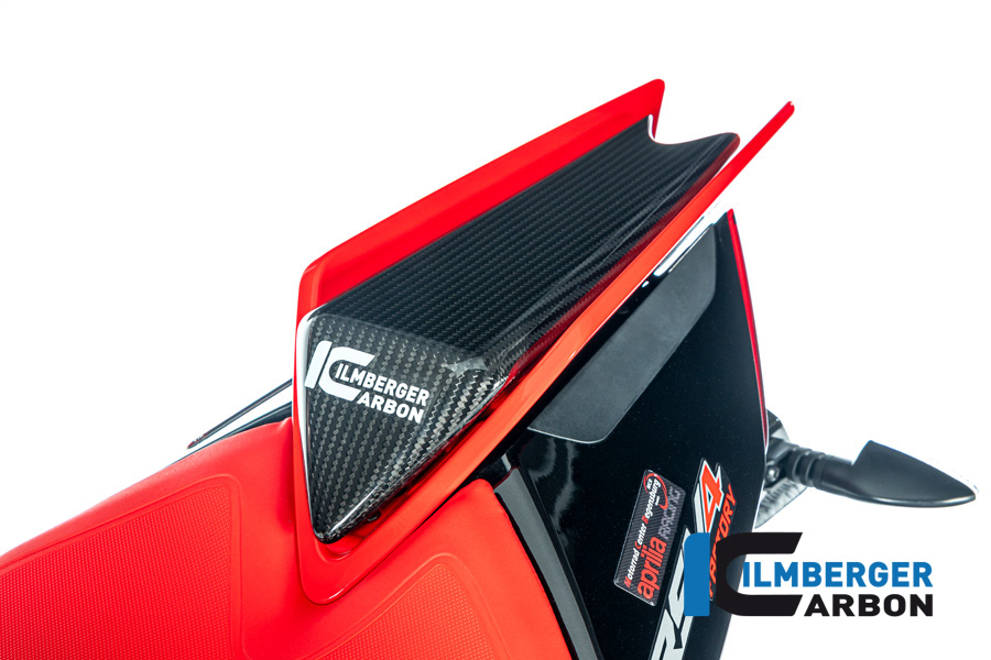 Ilmberger Carbon Pillion Seat Cover Gloss for Aprilia RSV4 / Tuono V4 2021-