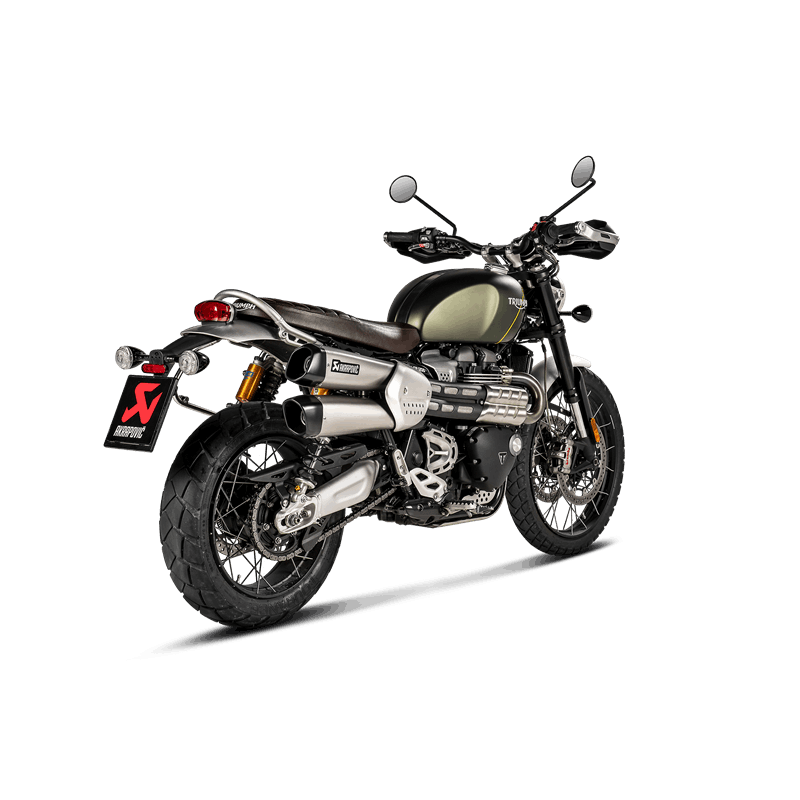 Akrapovic Slip-On Line (Titanium) Triumph Scrambler 1200 2019-2020