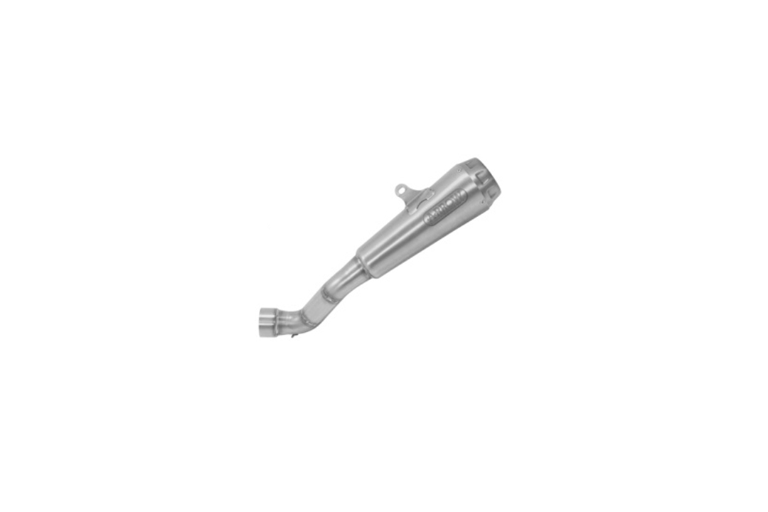 ARROW PRO RACE Exhaust for Suzuki GSX-S125 / GSX-R125 2017-, Stainless Steel (Only with ARROW Header)