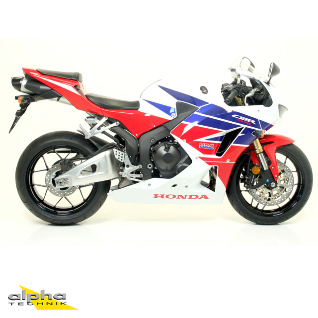 ARROW Indy Race Exhaust for Honda CBR600RR 2013-2016, Aluminium (Only with ARROW Mid-pipe)