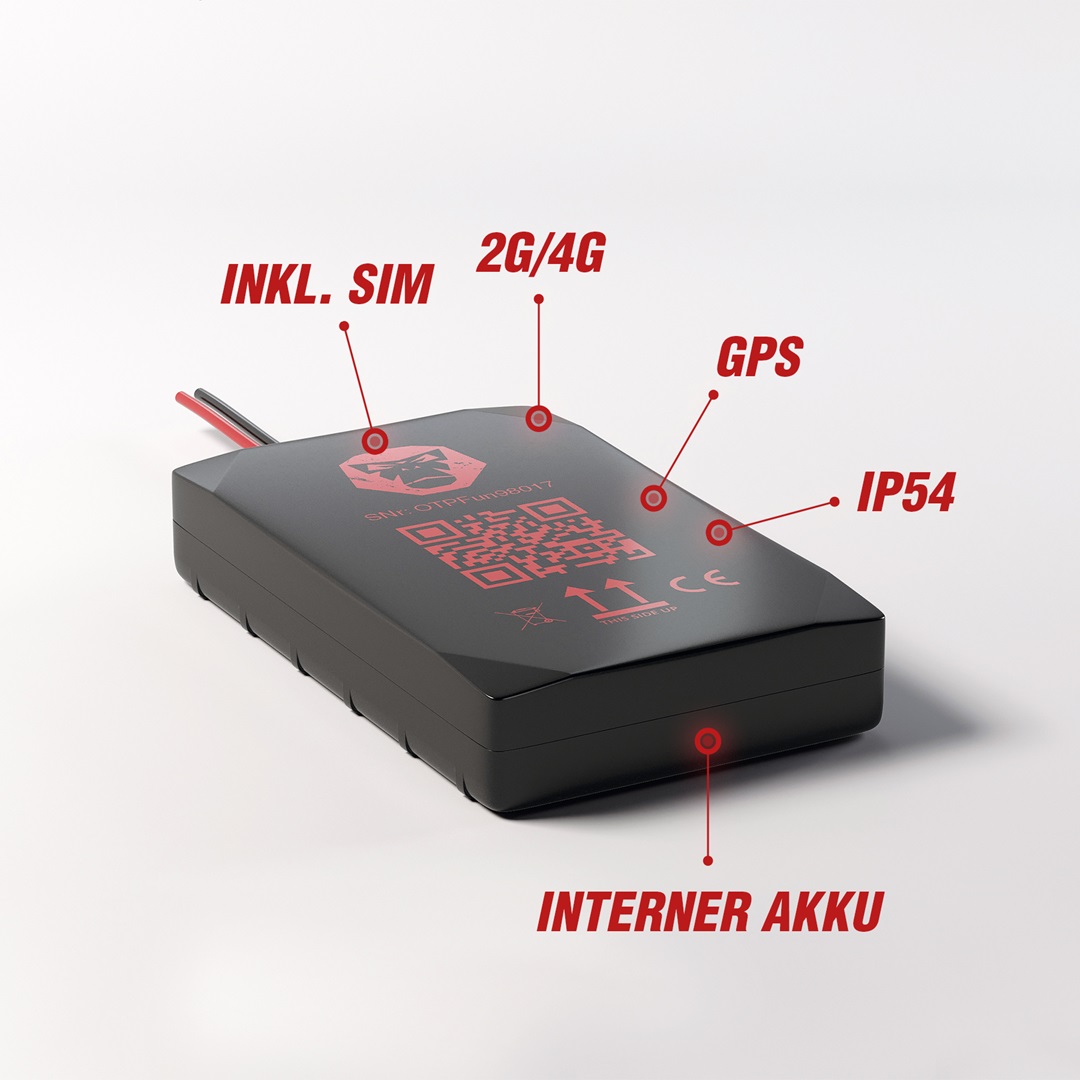 Ridelink Wingman GPS Tracker & Anti-Theft Alarm