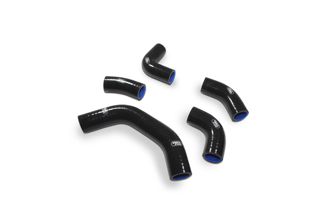 SAMCO SPORT Silicone Hose Kit Race Bike Design Black for Kawasaki ZX10R Ninja ZX10RR Ninja Model Year 2021-2024
