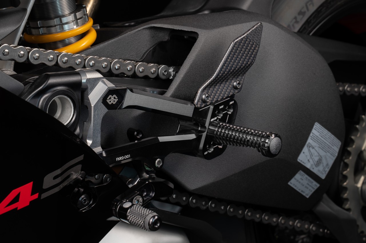 GILLES FXR footrestenanlage Ducati Panigale V4, 2019-2024