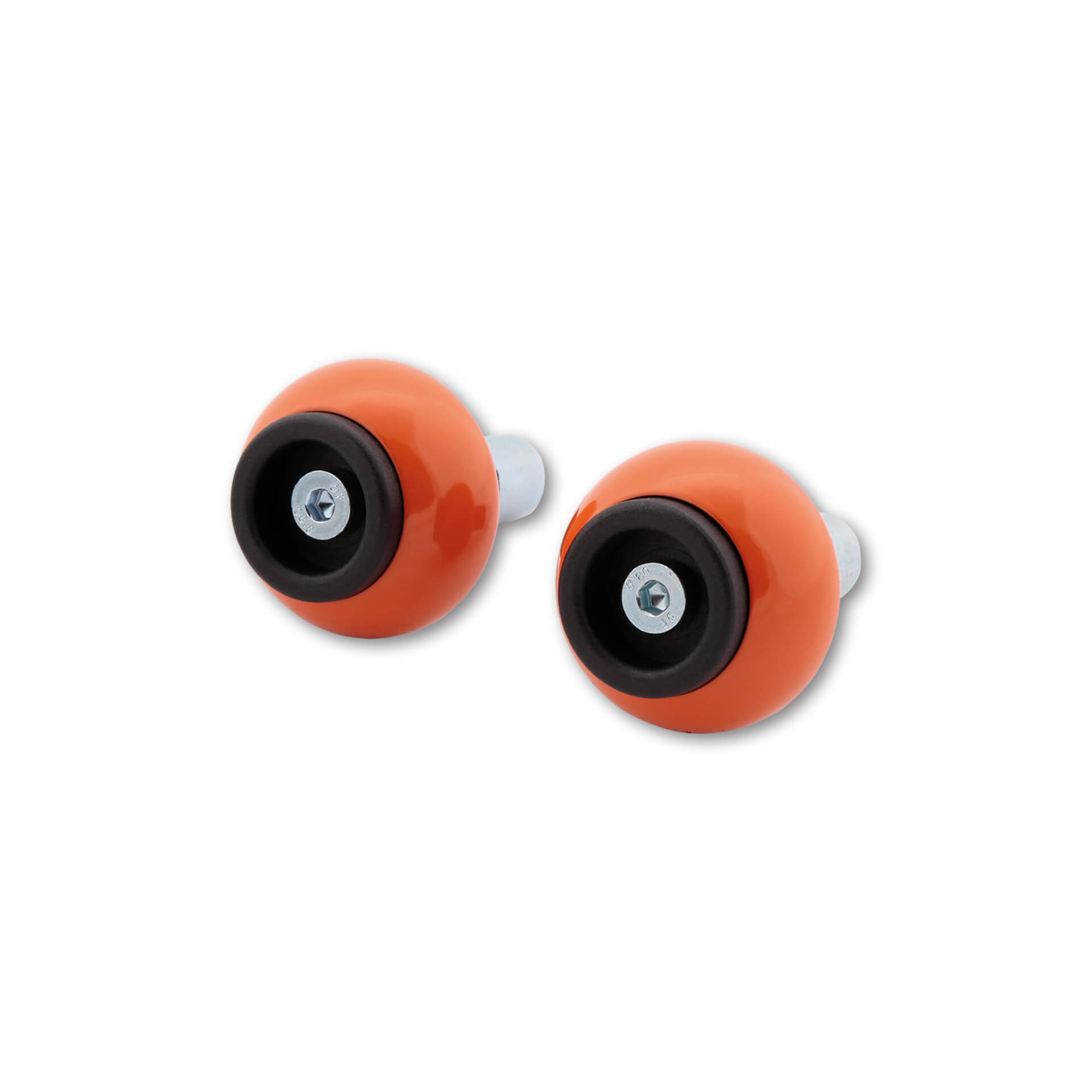 LSL handlebar weight Crash Ball Classic, for handlebars with 18 mm inner diameter (steel handlebar), orange