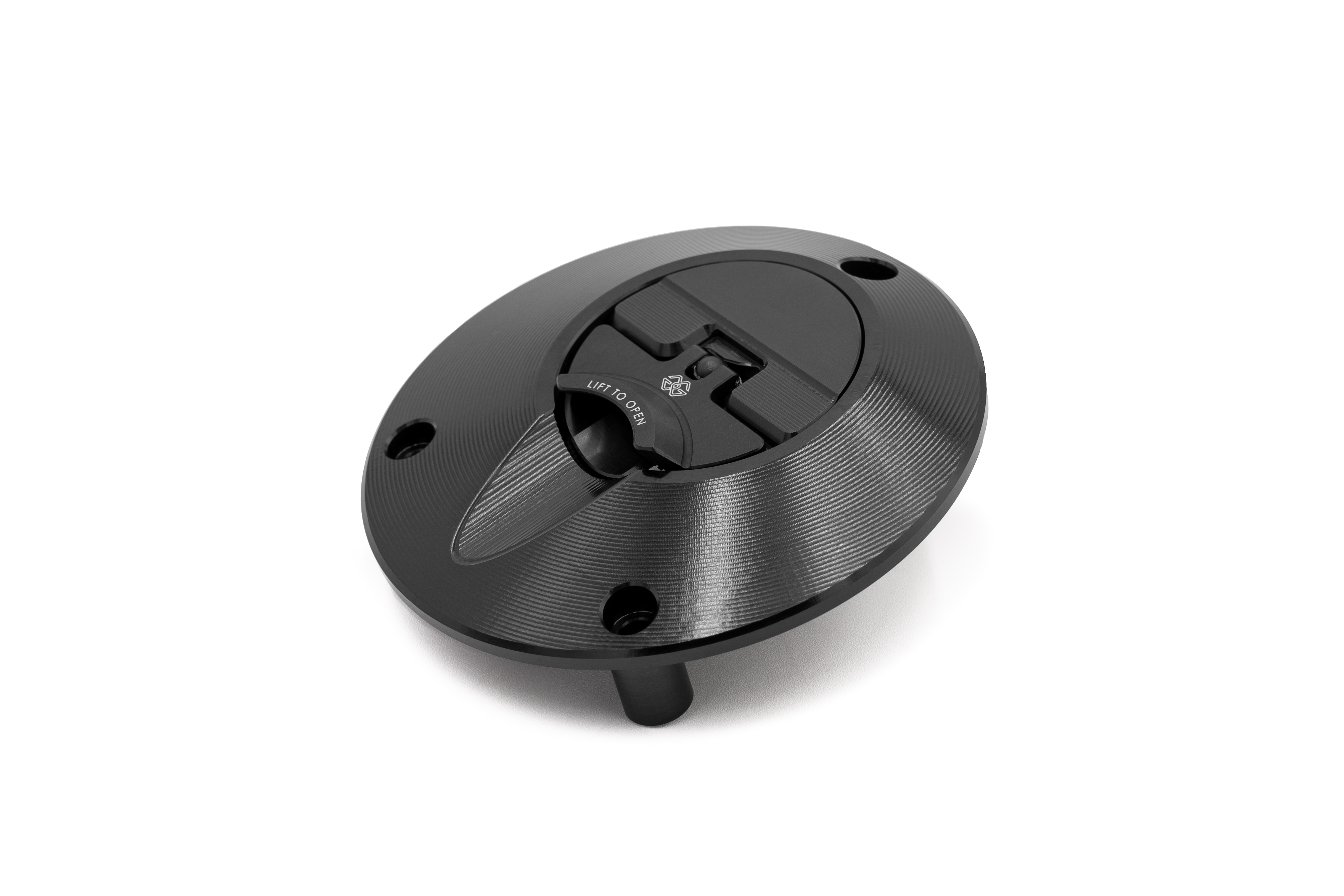 Gilles FCAP2 Qucik-Release Tankdeckel, schwarz, für verschiedene Suzuki-Modelle 