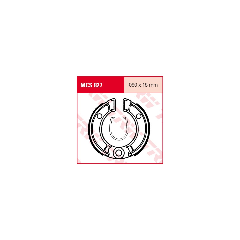 TRW LUCAS Brake Pad Set MCS827