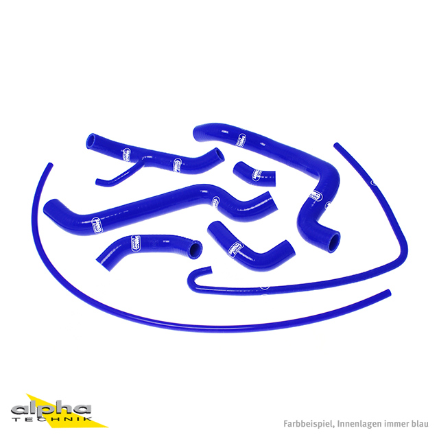SAMCO SPORT Silicone Hose Kit Blue for Ducati 848 1098 R S 1198 R S Model Year 2007-2014