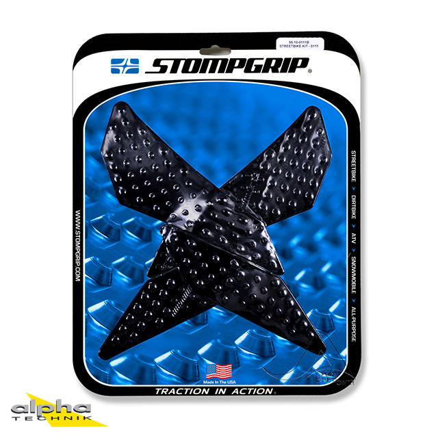 Stompgrip black, Volcano, for MV Agusta Rivale 800, Stradale 800, 2014-2015